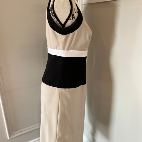 Calvin Klein Colour Block Sheath Dress sz 4 - Picture 4 of 7
